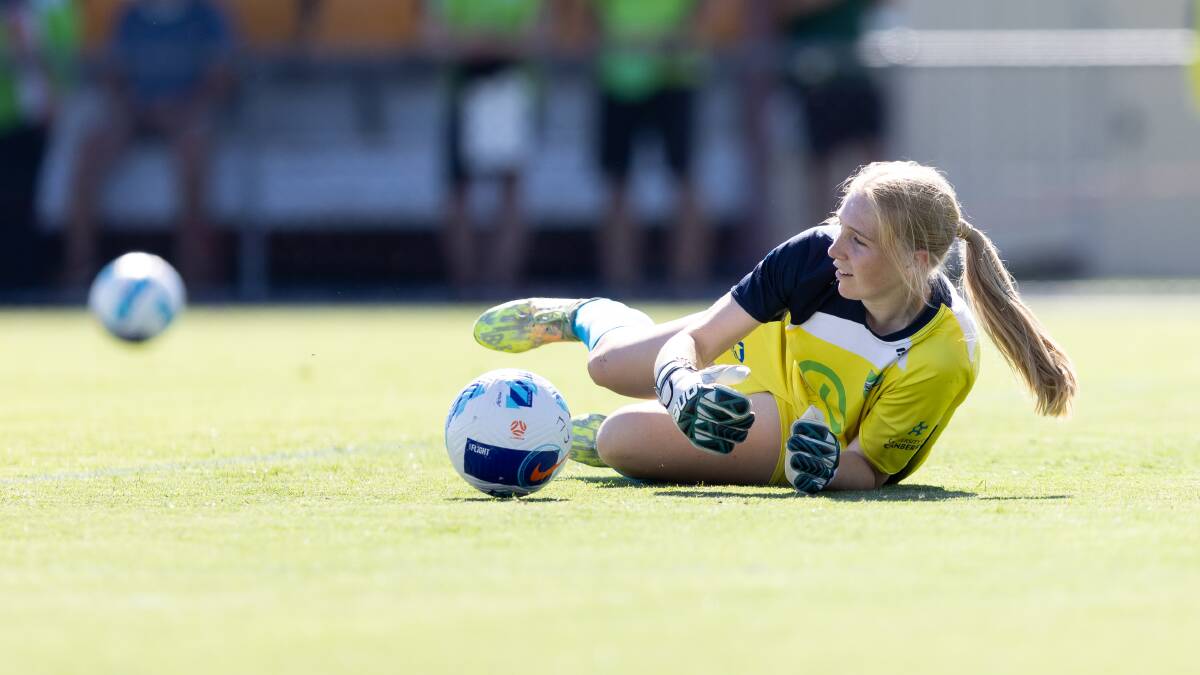 Canberra's Chloe Lincoln is soaking up every minute in Costa Rica with the Young Matildas. Picture: Sitthixay Ditthavong