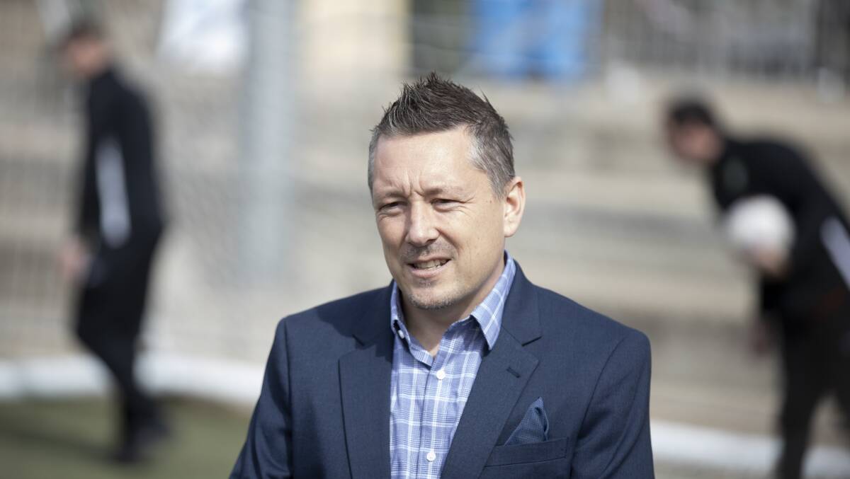 Capital Football CEO Phil Brown said a response had been provided to Brindabella Blues FC but no decision on relegation would be confirmed until the board's meeting. Picture: Sitthixay Ditthavong