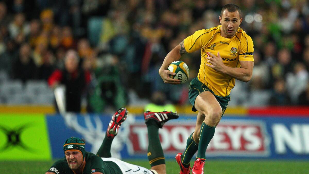The Labor Party has gotten behind Quade Cooper's Australian citizenship bid. Picture: Cameron Spencer/Getty Images