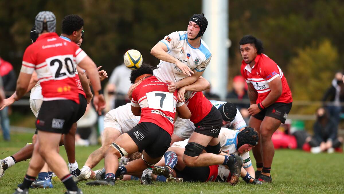 The John I Dent Cup and Canberra's four other top rugby union competitions have been canned. Picture: Keegan Carroll