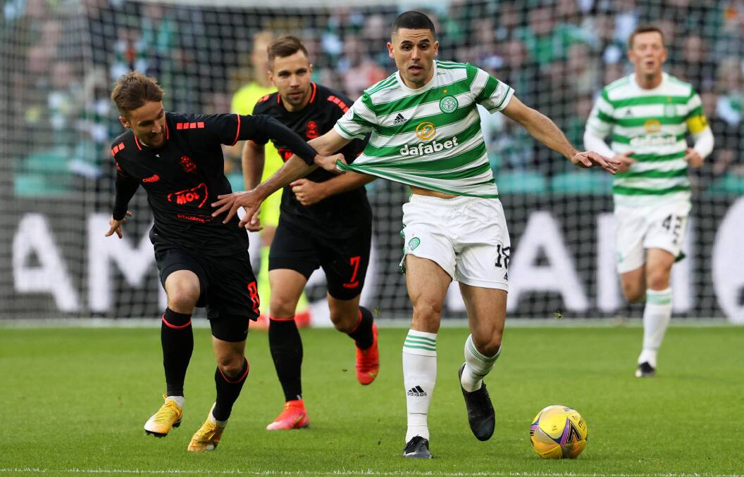 Canberran Tom Rogic has been called back into the Socceroos camp ahead of two AFC Asian qualifiers for the 2022 World Cup. Picture: Getty