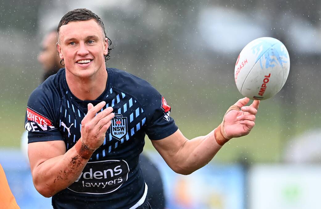 Jack Wighton being named as the Blues 18th man will boost the Raiders chances in Melbourne. Picture: Getty Images
