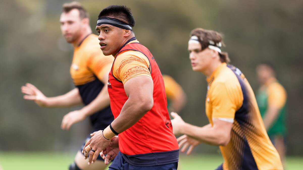 Skipper Allan Alaalatoa and lock Nick Frost are back for the Brumbies' round 12 battle. Picture: Sitthixay Ditthavong