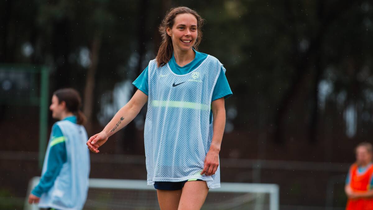Canberra's Matilda Mason will take to the field in Spain for the ParaMatildas. Picture: Football Australia