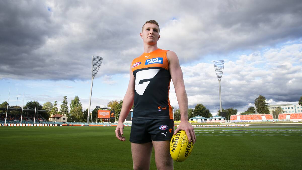 Tom Green has been dubbed the GWS Giants 'shining light'. Picture: Keegan Carroll