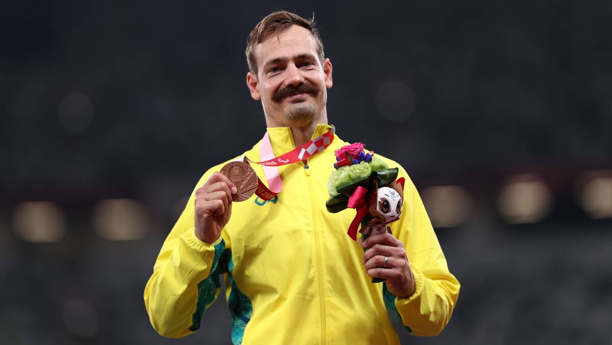Bronze-medallist Evan O'Hanlon knows how important the Paralympic medal funding is, as he did not earn enough money from his sport to support his family and was forced to move to the Czech Republic. Picture: Getty