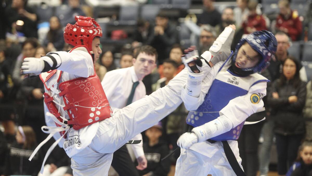 Australian Taekwondo is pushing to get the sport into the next Commonwealth Games in regional Victoria 2026. Picture by Simon Bennett