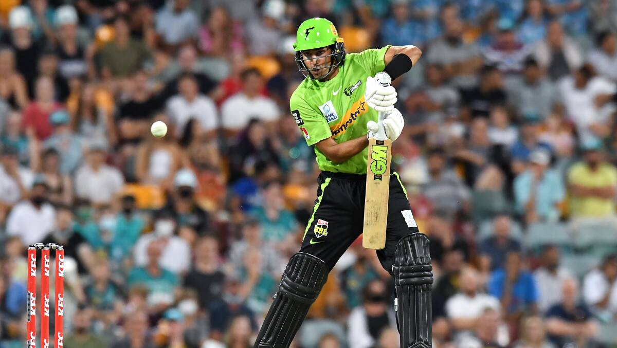 Jason Sangha was biding his time in the wings for Sydney Thunder for the last two BBL seasons before he made his return to the crease this month. Picture: Getty