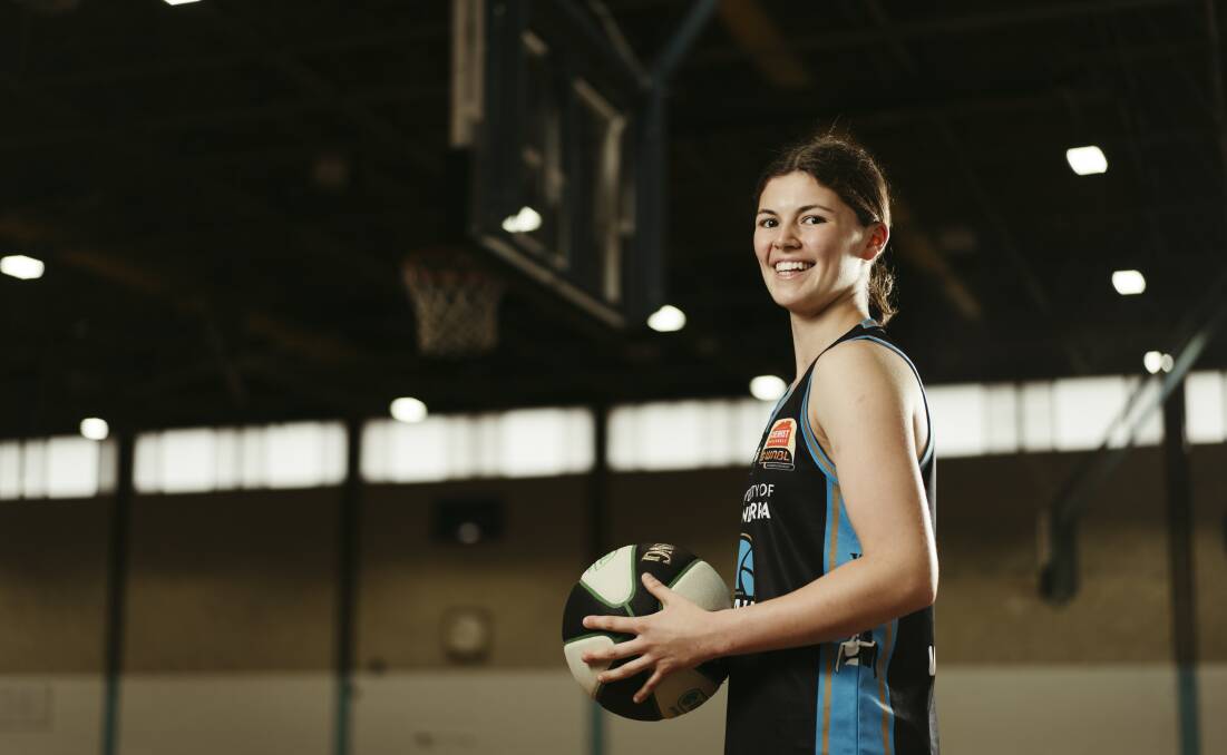Canberra Capitals player Jade Melbourne is ready for her second WNBL campaign. Picture: Dion Georgopoulos