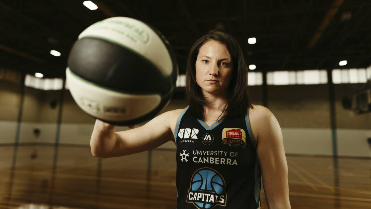 Canberra Capitals will face the Sydney Uni Flames in round one, with the competition kicking off on December 2. Picture: Dion Georgopoulos