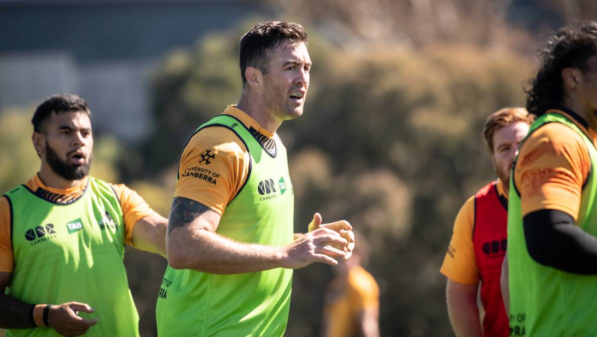 ACT Brumbies lock Cadeyrn Neville will make his return to Super Rugby this weekend. Picture: Karleen Minney
