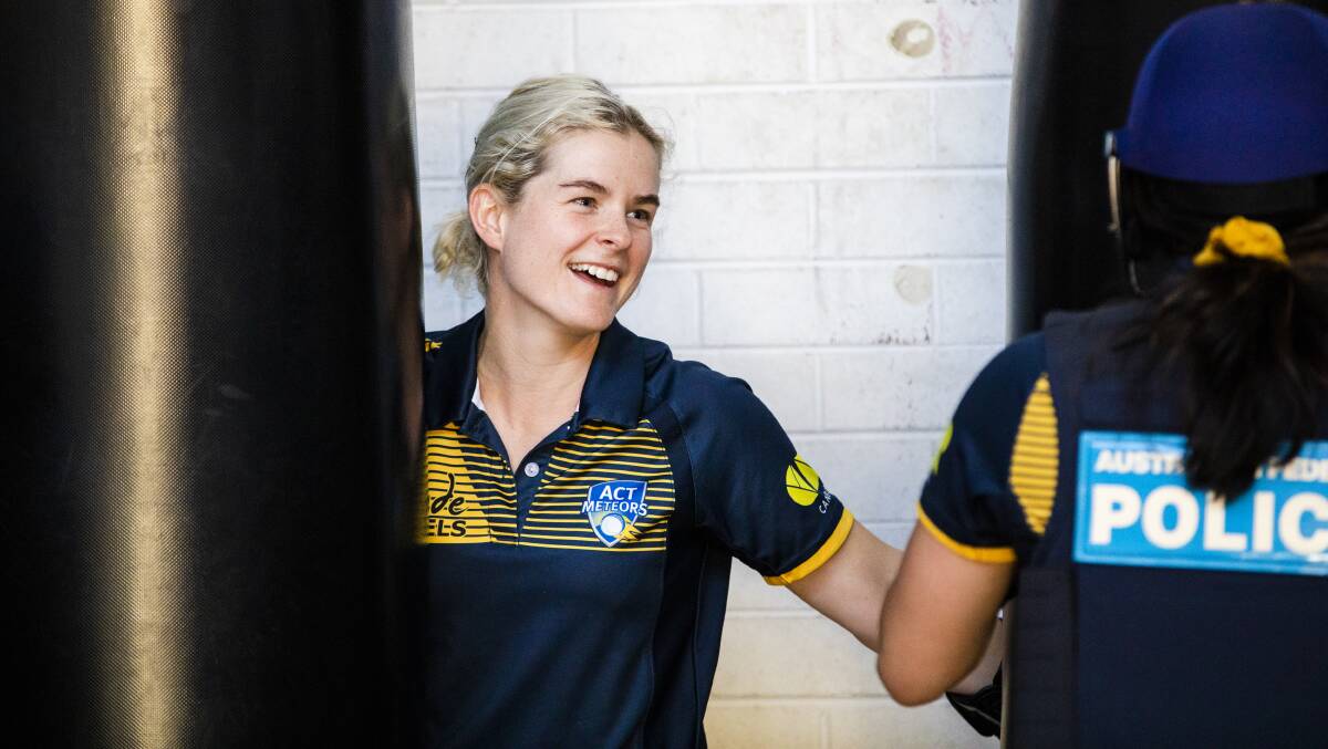 ACT Meteors vice-captain Katie Mack has outlined one of the silver linings for younger players this WNCL season. Picture: Jamila Toderas