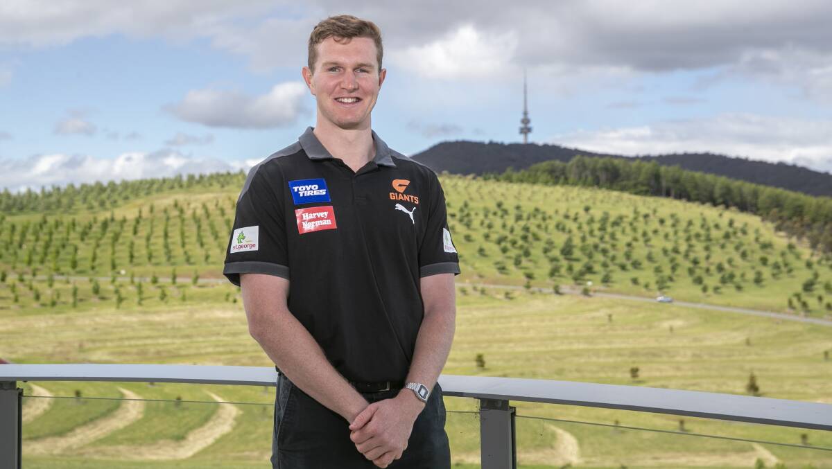 GWS Giants player Tom Green is ready for his third season in the AFL. Picture: Keegan Carroll