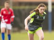 Canberra United Academy's Nikita Perry has been chosen for the Junior Matildas camp this week. Picture: Keegan Carroll