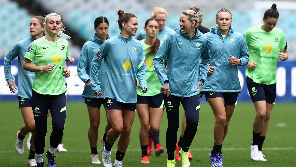 Steph Catley will have new defensive player next to her on Saturday, with Alanna Kennedy ruled out of the US fixture due to injury. Picture: Getty Images