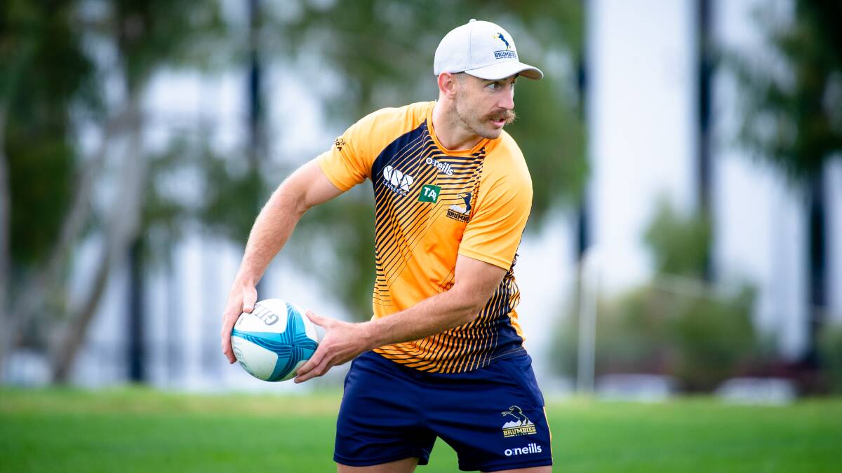 Brumbies scrumhalf Nic White has a hard choice in front of him, a World Cup in the Wallabies jersey or a lucrative pay packet in Japan. Picture: Elesa Kuntz