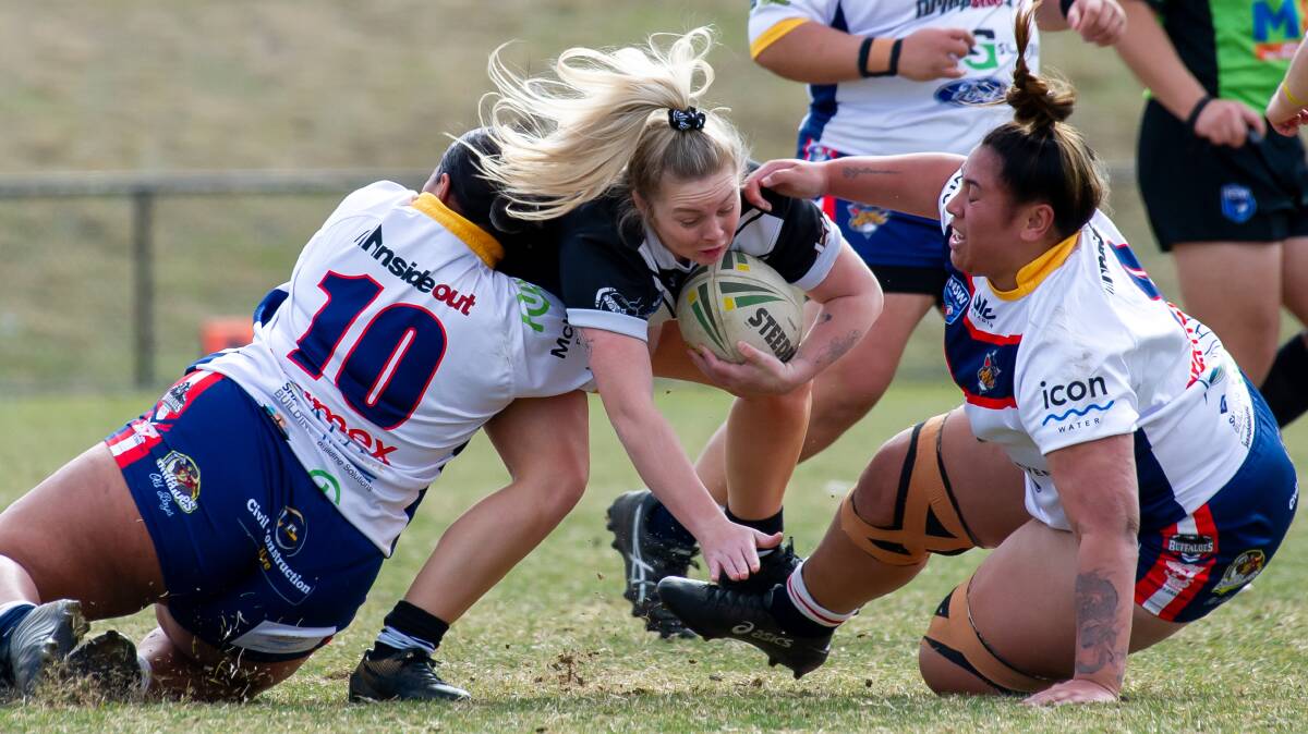 Yass Magpies' Hollie Massey is excited for the expanded Katrina Fanning Shield competition and the new pathway to the NRLW in Canberra. Picture: Elesa Kurtz
