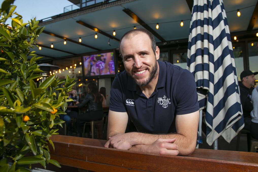The Brumbies most capped player, Ben Alexander, is returning to the club with a new role as the Rugby Union Players Association representative on the club's Board of Directors. Picture: Keegan Carroll