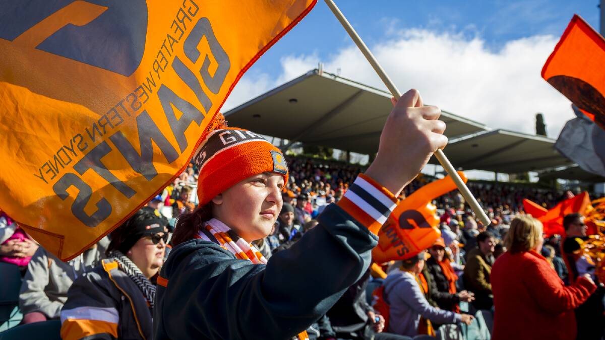 Manuka Oval attracted more than 39,000 fans to Giants matches this season. Picture: Dion Georgopoulos
