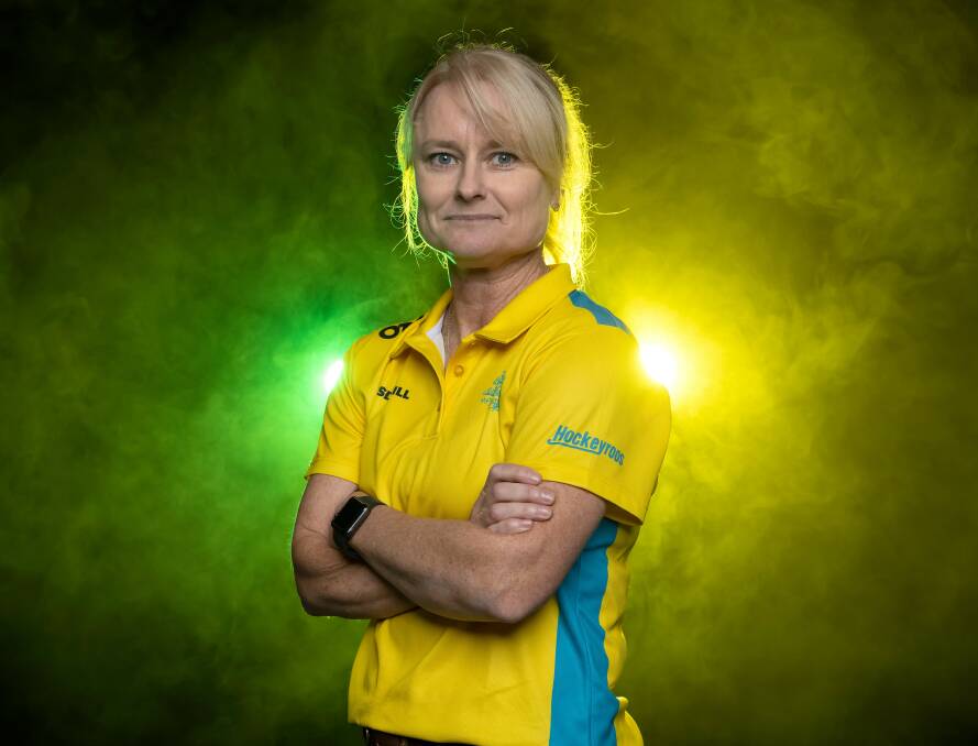 Canberran Katrina Powell is hoping the Hockeyroos can secure a gold medal in Tokyo, their first since 2000. Picture: Getty Images