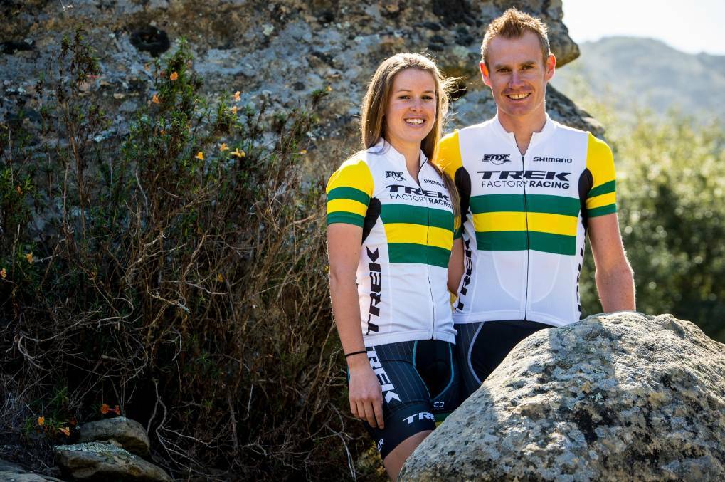 Bec and Dan McConnell are off to Tokyo for their combined seventh Olympic Games. Picture: supplied