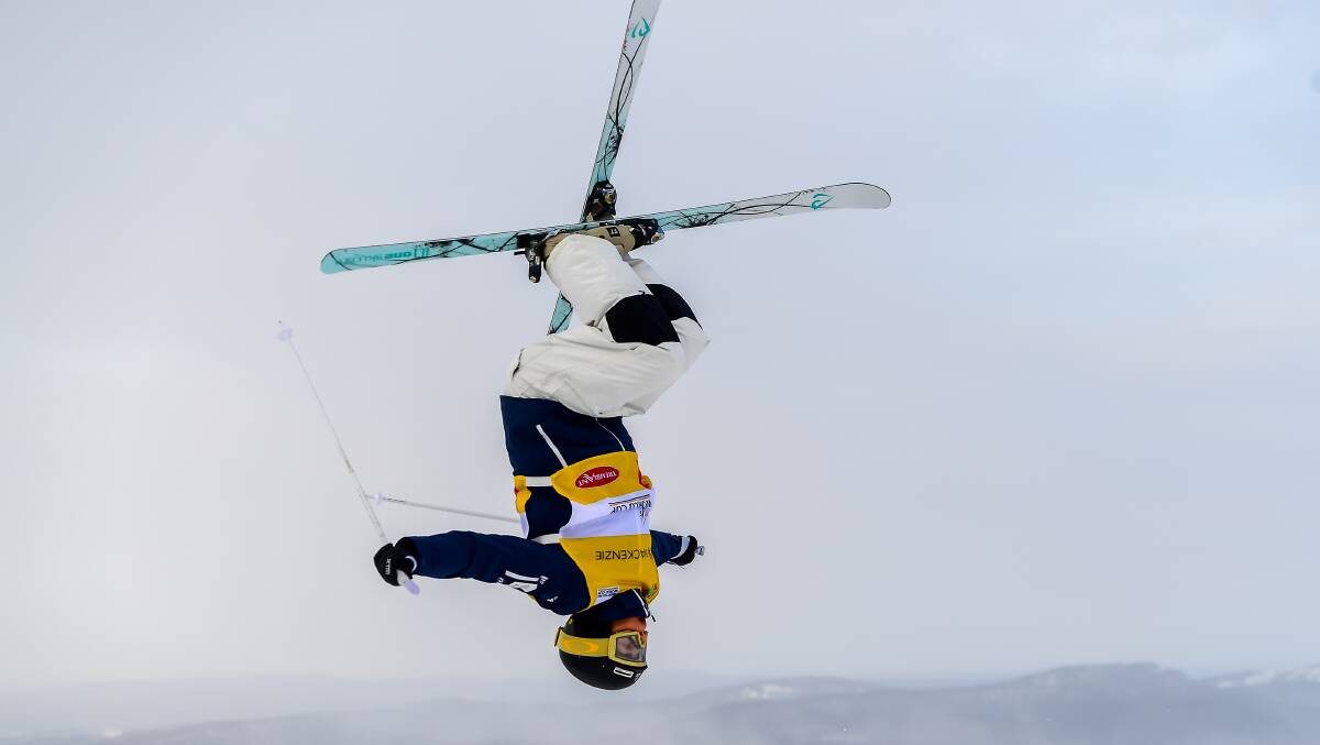 Mogul skiier Jakara Anthony has had eight World Cup podium finishes this season ahead of Beijing. Picture: Getty