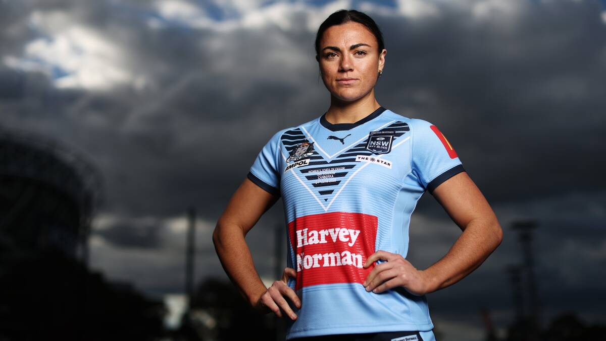 Pride is on the line for Millie Boyle and the NSW Sky Blues. Picture: Getty Images
