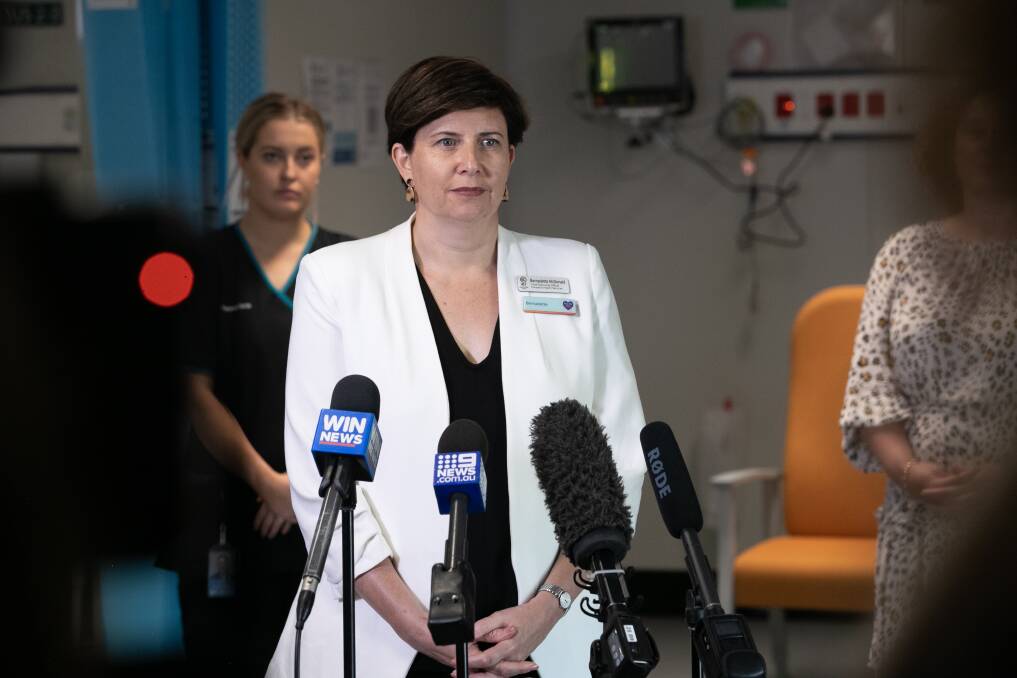 Bernadette McDonald has resigned as Canberra Health Services chief executive. Picture: Keegan Carroll