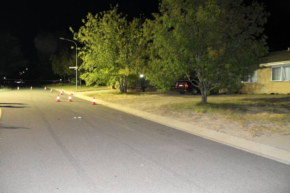 The scene of the alleged March 2, 2019 shooting in Freda Gibson Circuit at Theodore. Picture: Supplied