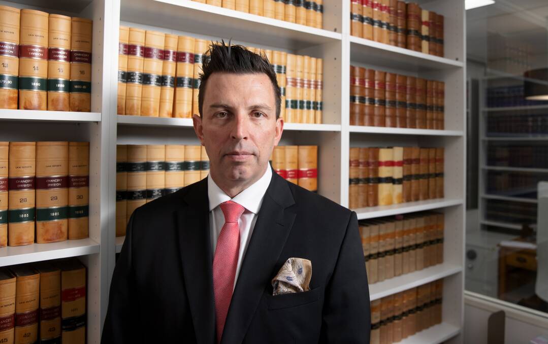 Canberra solicitor and former AFP agent David Healey. Picture: Sitthixay Ditthavong