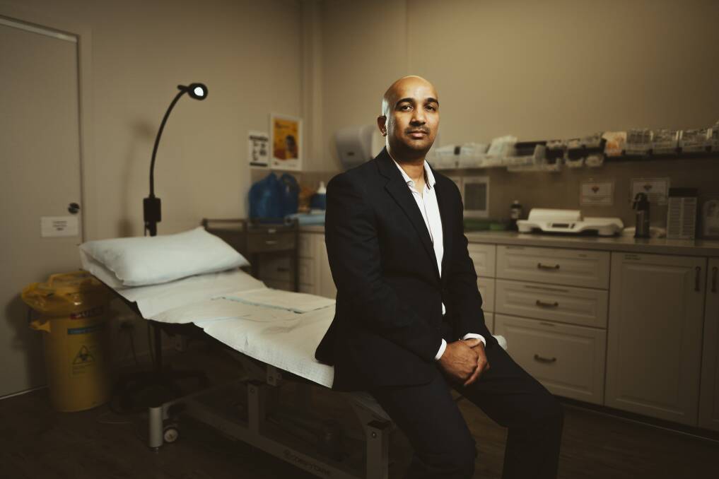 My Medical Practice Charnwood director Shravan Bolli. Picture: Dion Georgopoulos
