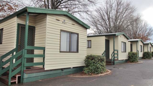Southside Village caravan park, where a construction worker and his partner assaulted another couple. Picture: Visit Canberra