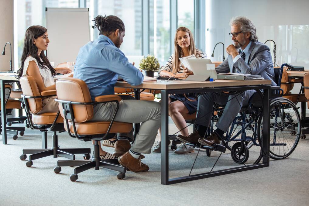 By spending a day in a wheelchair as part of the CEO Wheelie Challenge being held on August 30, leaders around Australia will gain a new understanding of the challenges faced by people with disability in the workplace. Picture Shutterstock
