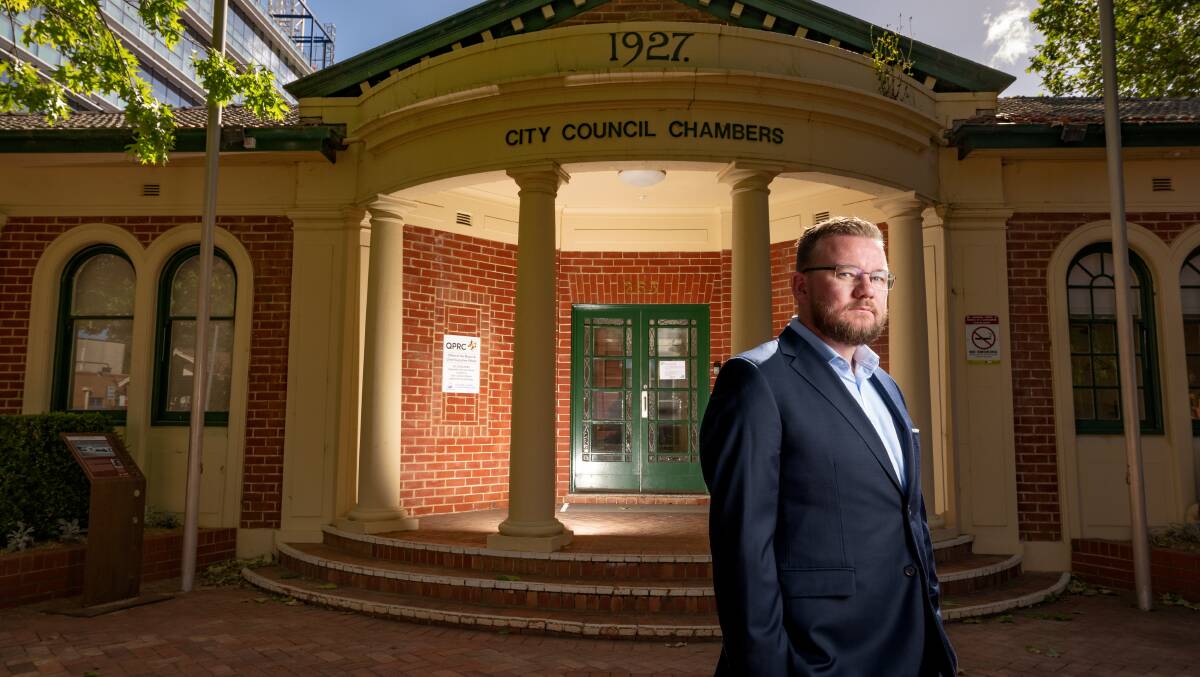 Queanbeyan-Palerang mayor Kenrick Winchester. Picture by Sitthixay Ditthavong