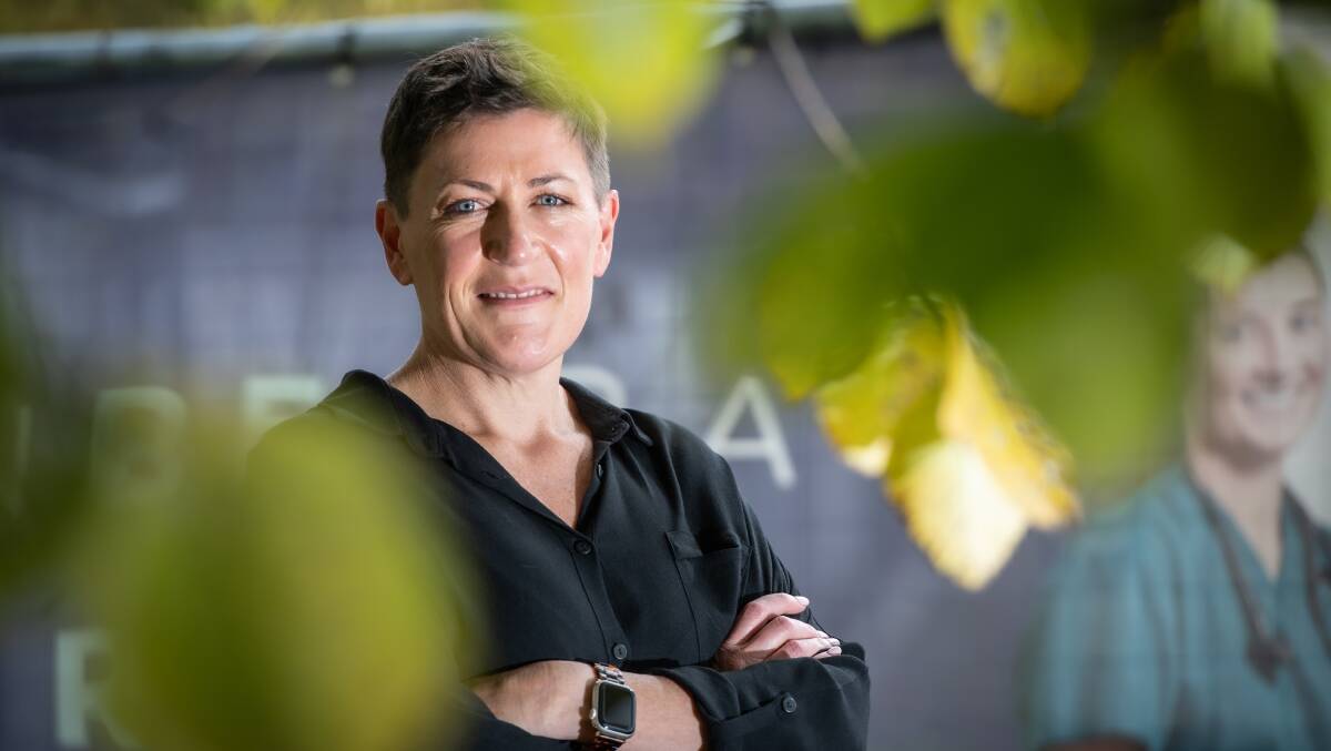 Canberra Health Services registered nurse practitioner Rebekah Ogilvie was named the ACT's nurse of the year for 2022. Picture: Karleen Minney 