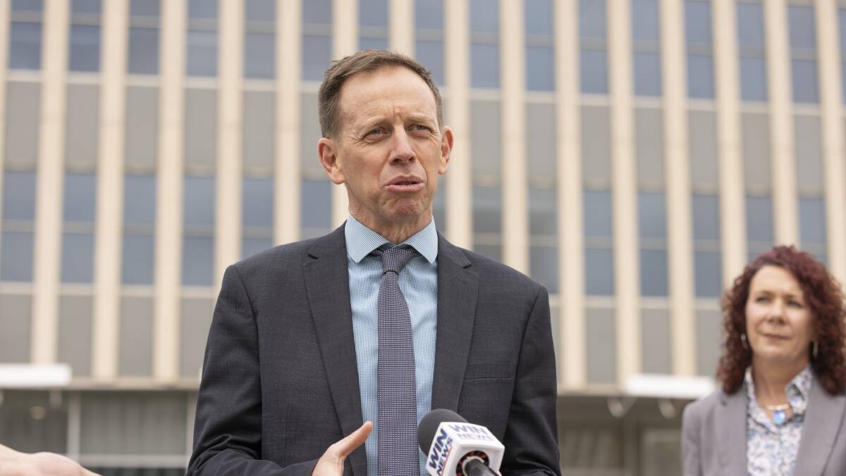 Attorney-General Shane Rattenbury confirmed the age of criminal responsibility will be raised to 14. Picture by Keegan Carroll 