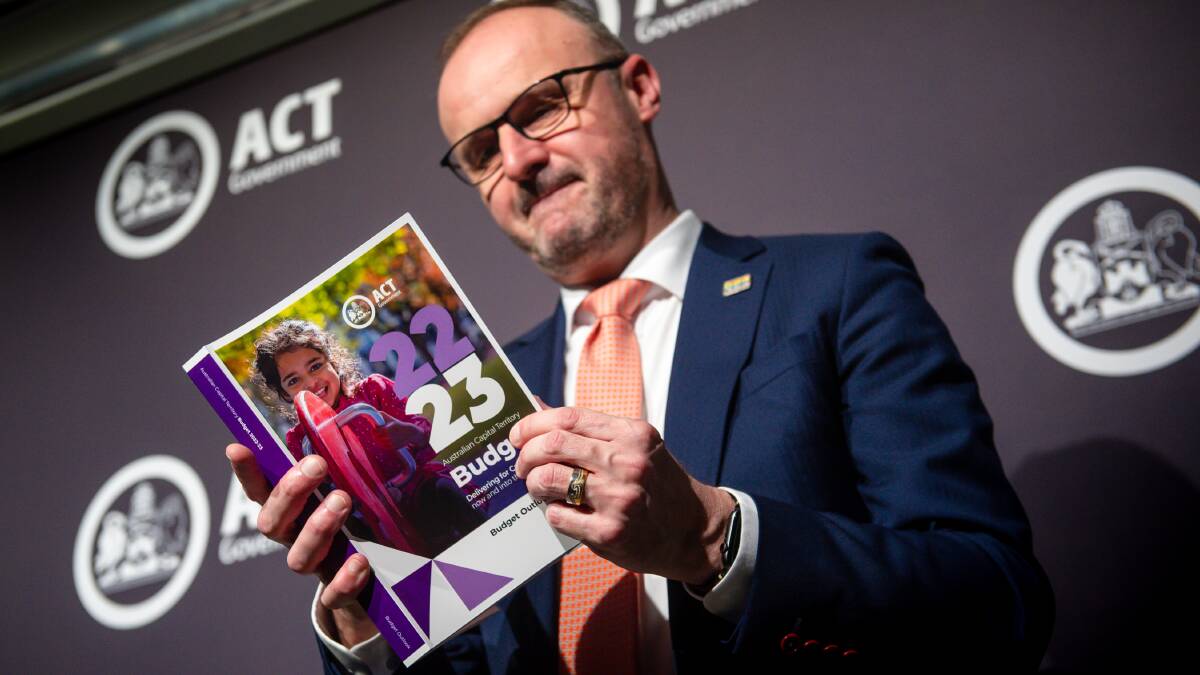 The no-confidence motion in Chief Minister Andrew Barr was moved after the Greens revealed they would vote against horse racing funding in the upcoming territory budget. Picture: Elesa Kurtz 