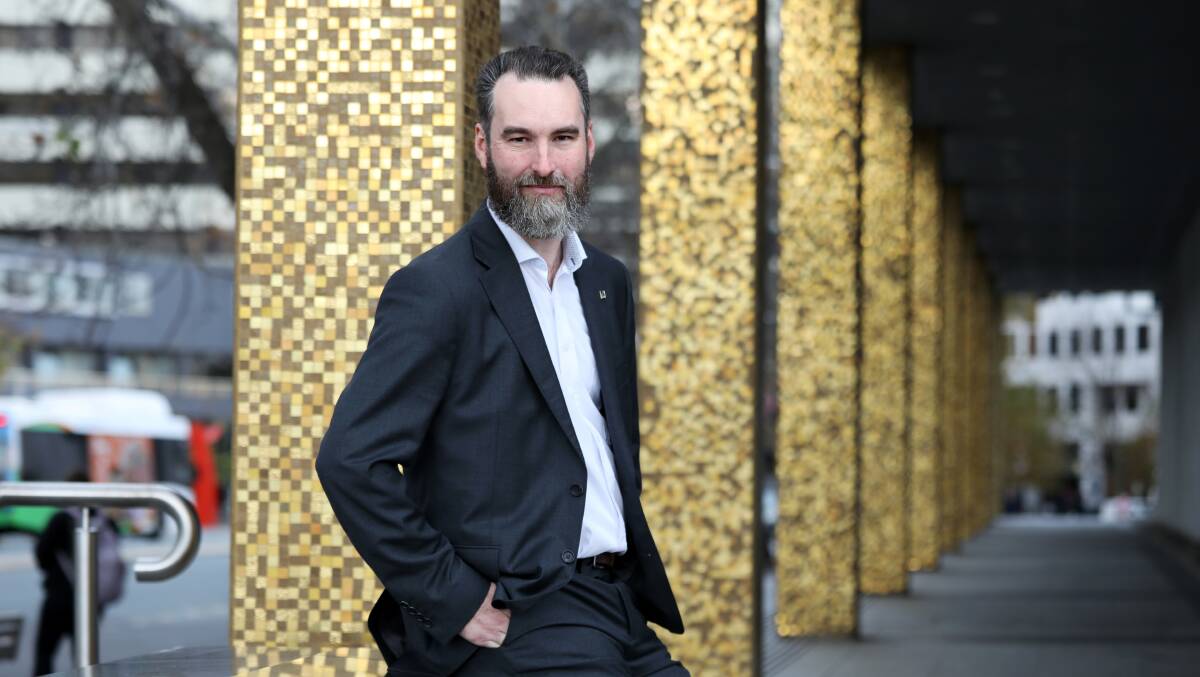 Liberal Ed Cocks has been elected as the newest member of the ACT's Legislative Assembly. Picture: James Croucher 
