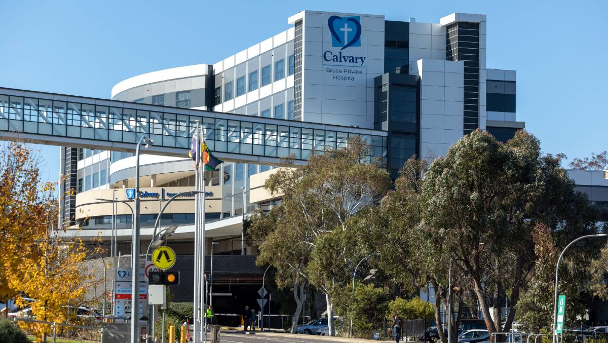 Calvary operates private facilities and hospitals in Canberra including the Bruce private hospital (pictured). Picture by Gary Ramage 