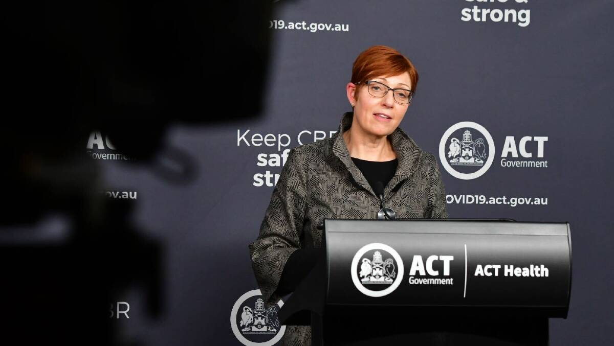 ACT Health Minister Rachel Stephen Smith. Picture: Elesa Kurtz 