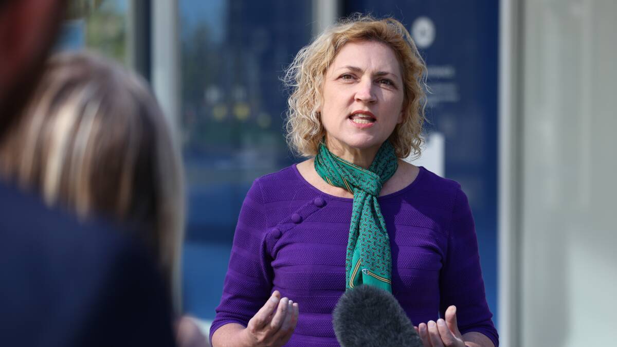Minister for Mental Health Emma Davidson said a concurrent inquiry into Dhulwa Mental Health Unit would not be helpful. Picture: James Croucher 
