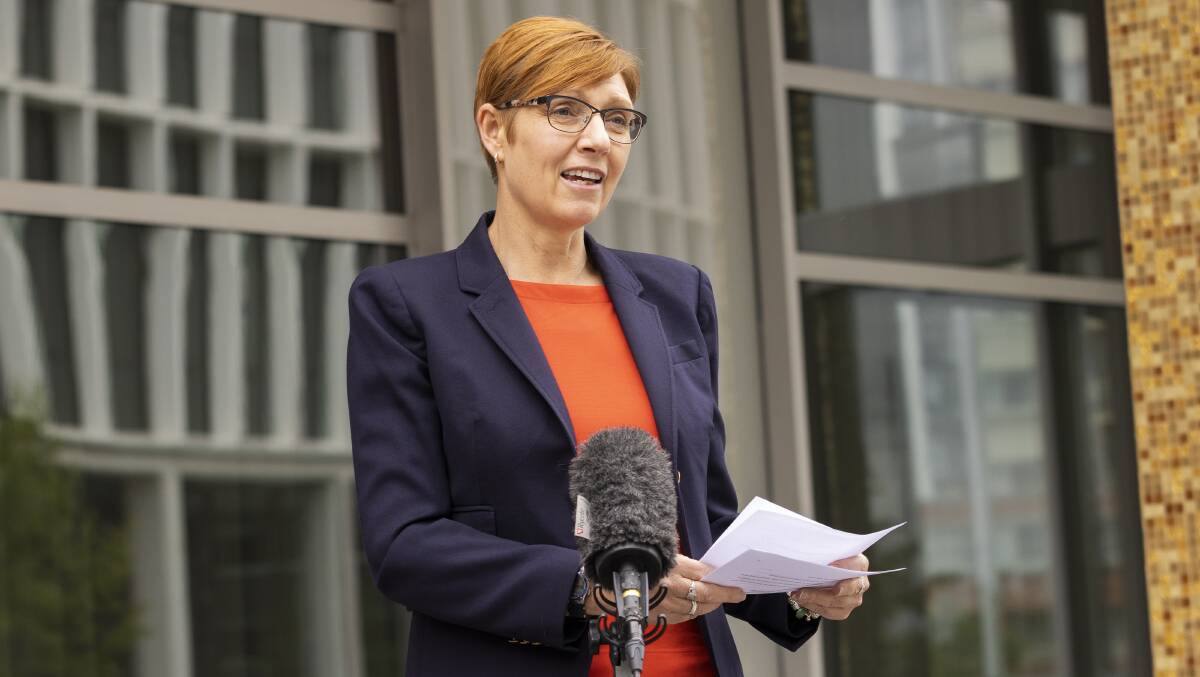Health Minister Rachel Stephen-Smith said changes to household contact settings in the ACT were still being considered in light of the announcements from NSW and Victoria. Picture: Keegan Carroll