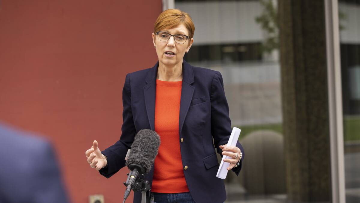 Health Minister Rachel Stephen-Smith said daily COVID cases were expected to remain around the 1000-mark over the coming weeks. Picture: Keegan Carroll 