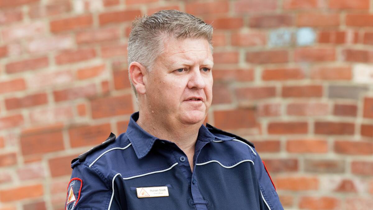 ACT Rural Fire Service chief officer Rohan Scott. Picture by Sitthixay Ditthavong