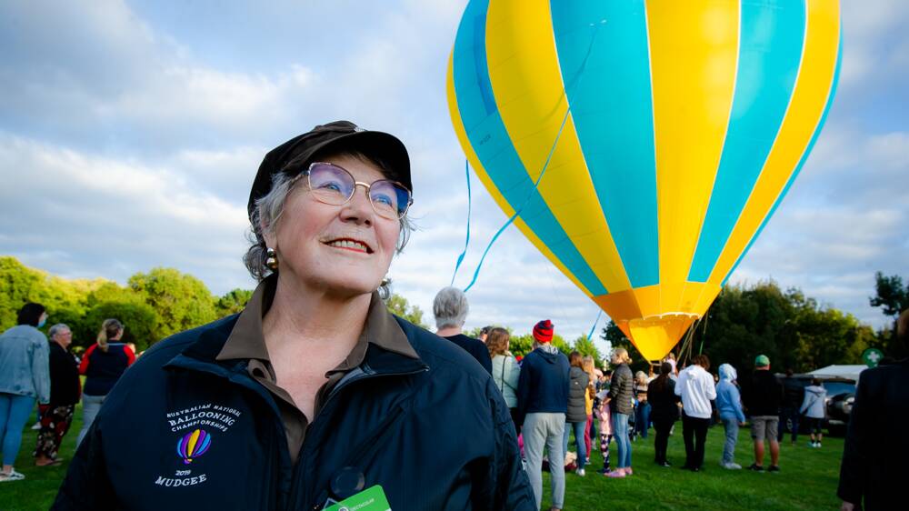 Official at the Canberra Balloon Spectacular Ruth Wilson. Picture: Elesa Kurtz 