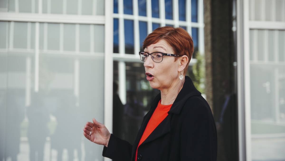 Health Minister Rachel Stephen-Smith said health authorities had been brought in to assist at schools where there had been transmission. Picture: Dion Georgopoulos