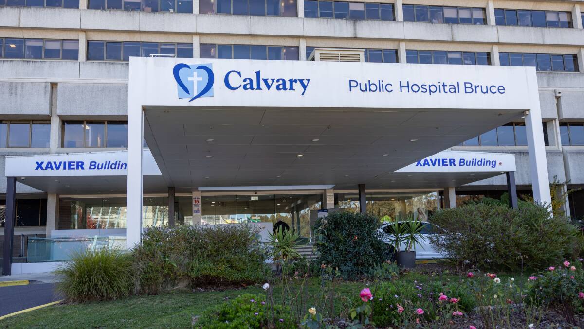 Calvary Public Hospital Bruce in May, before the government's compulsory acquisition. Picture by Gary Ramage