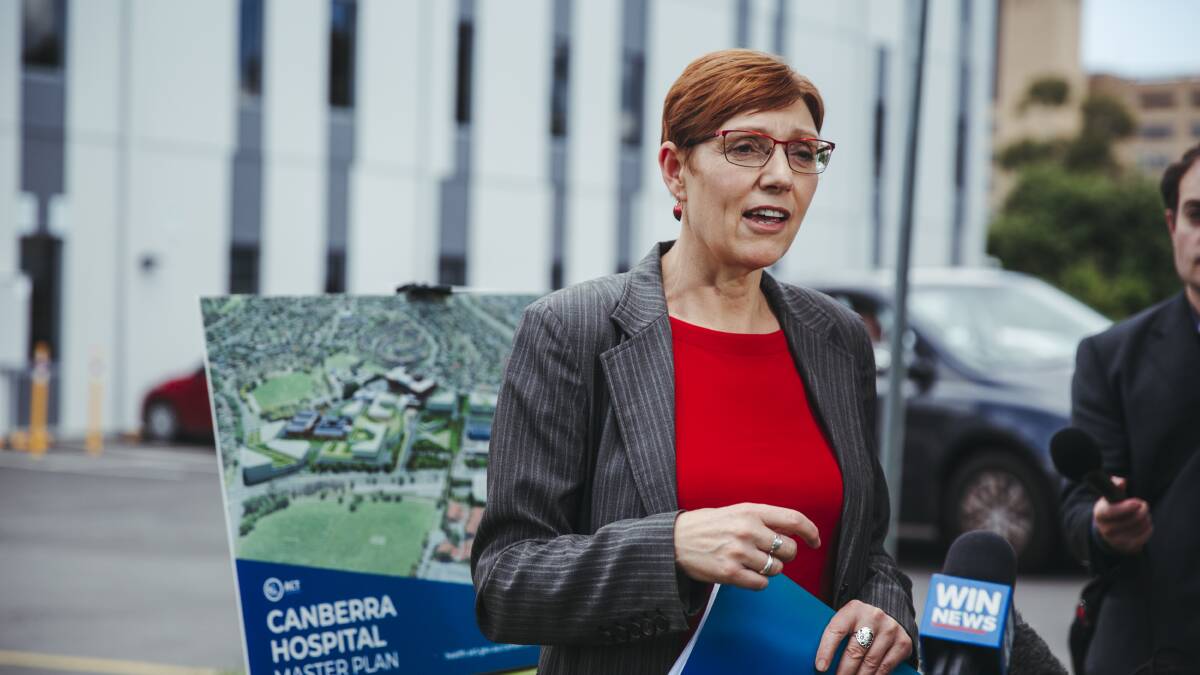 Health Minister Rachel Stephen-Smith praised high in-patient satisfaction rates, but said more needed to be done to improve ED treatment wait times. Picture: Dion Georgopoulos 