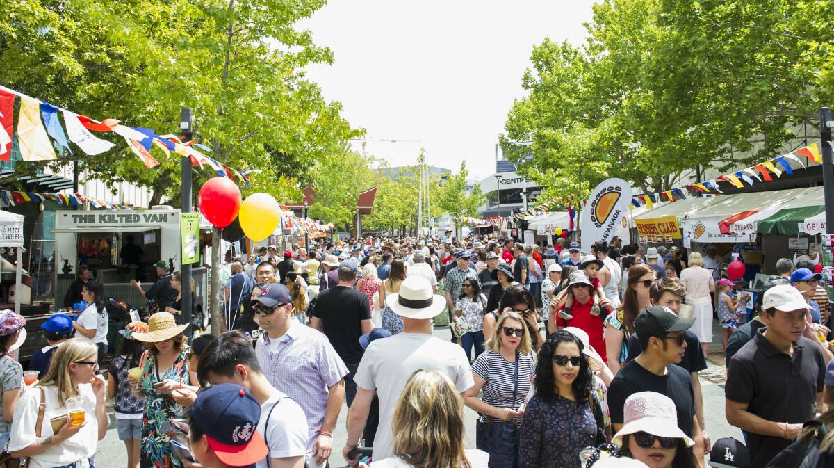 The Multicultural Festival will be cancelled in 2022. Picture: Dion Georgopoulos
