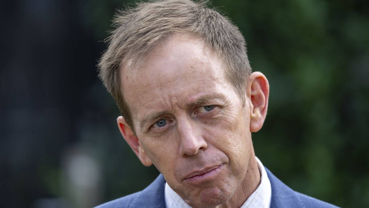 Attorney-General Shane Rattenbury. Picture by Gary Ramage 